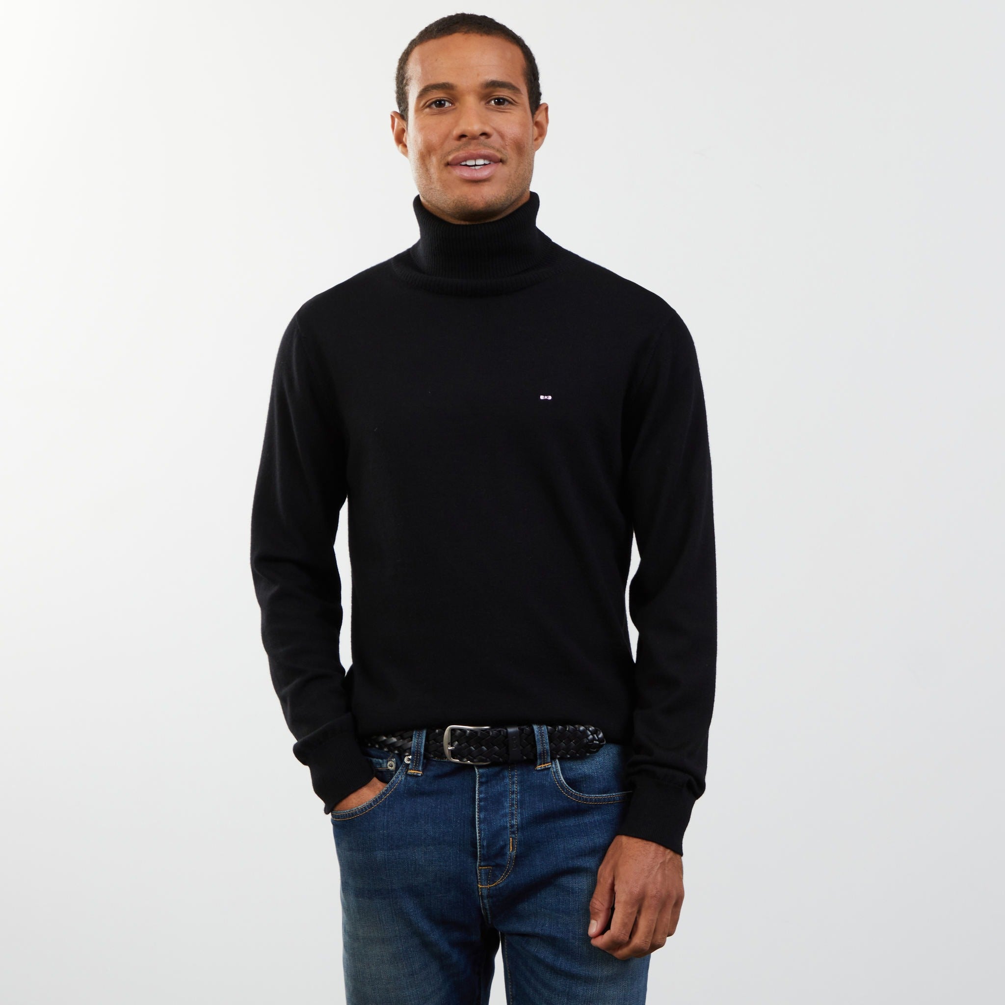 Pull col roulé 2024 homme eden park