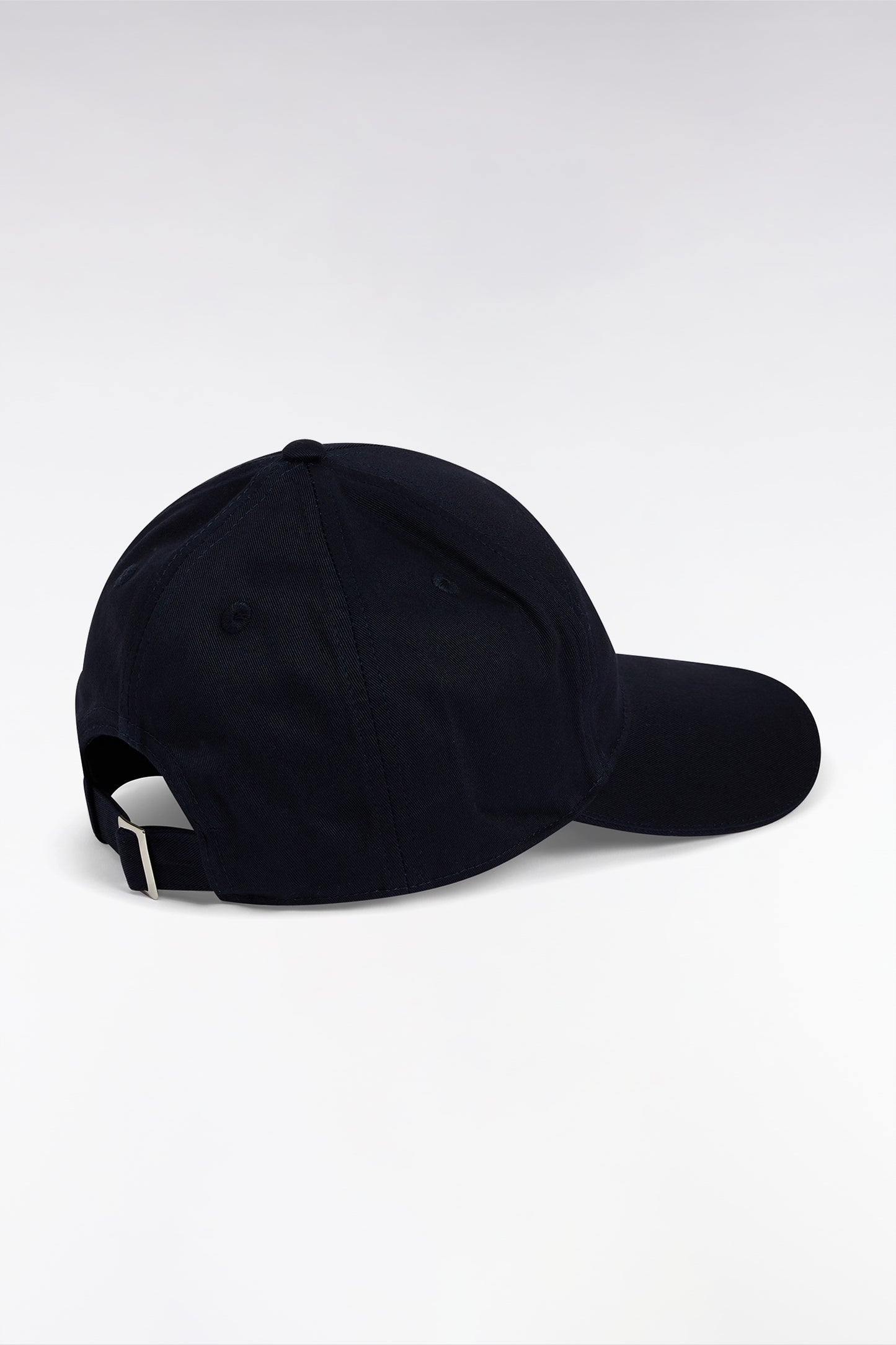 Casquette en twill de coton marine broderie nœuds papillon