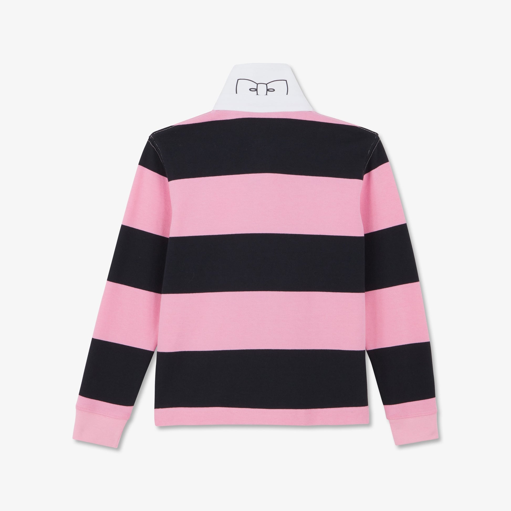 Rose patch stripe sleeve on sale hoodie