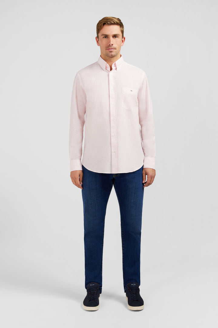 Pantalon en lin rose fuchsia - Shop by Clo