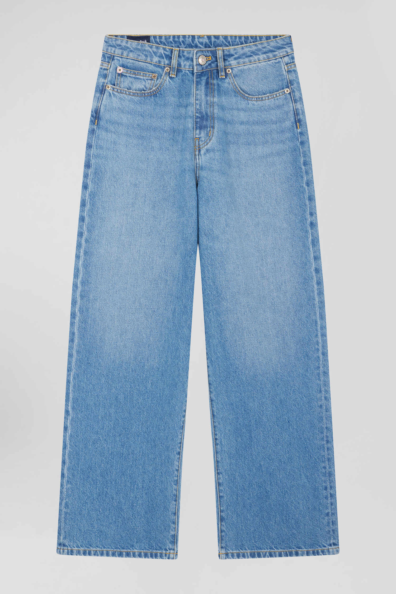 Jean en coton bleu coupe Relaxed