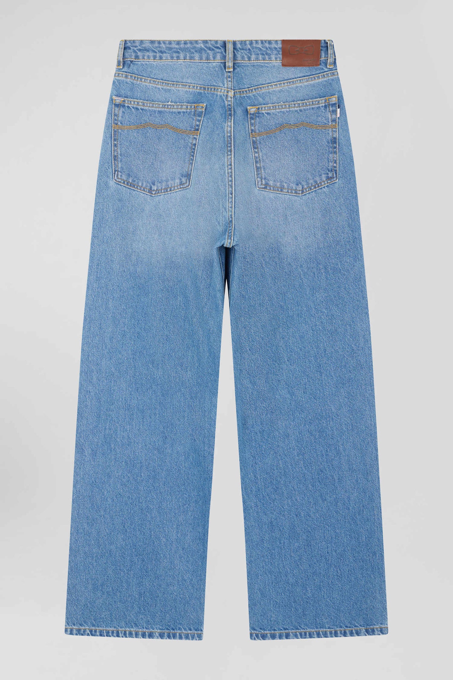 Jean en coton bleu coupe Relaxed