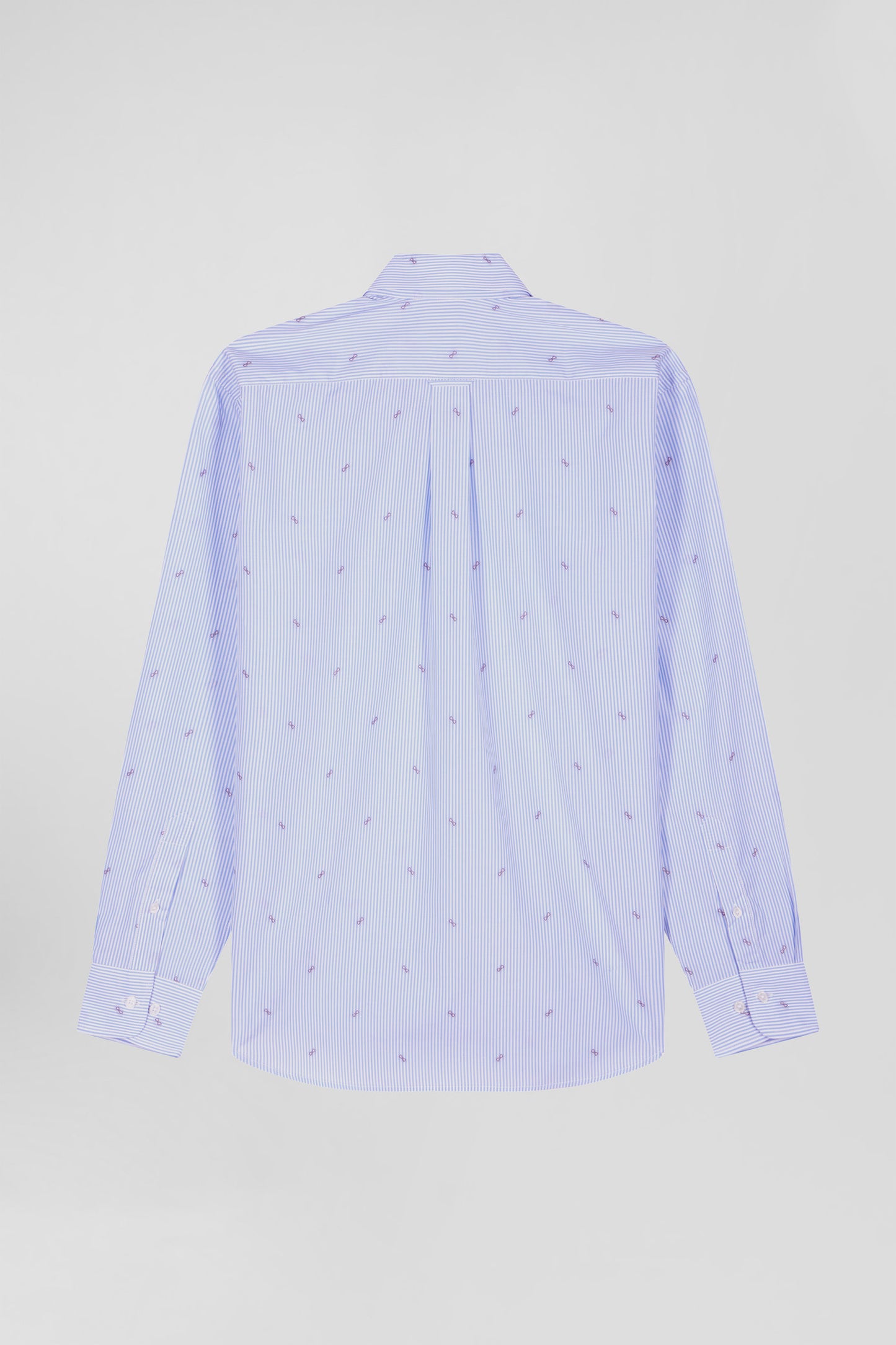 Chemise en coton ciel coupe Regular