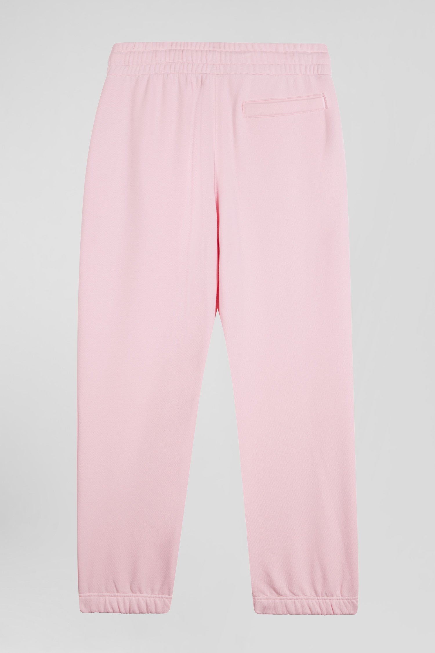 Pantalon jogging en molleton gratté rose coupe Regular