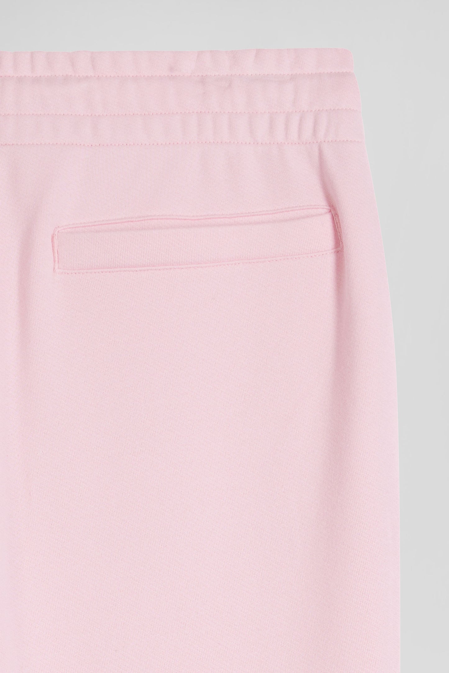 Pantalon jogging en molleton gratté rose coupe Regular