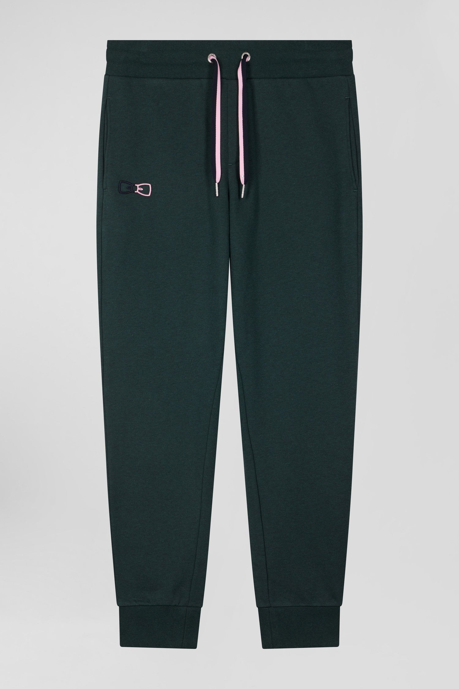 Green jogging bottoms sale