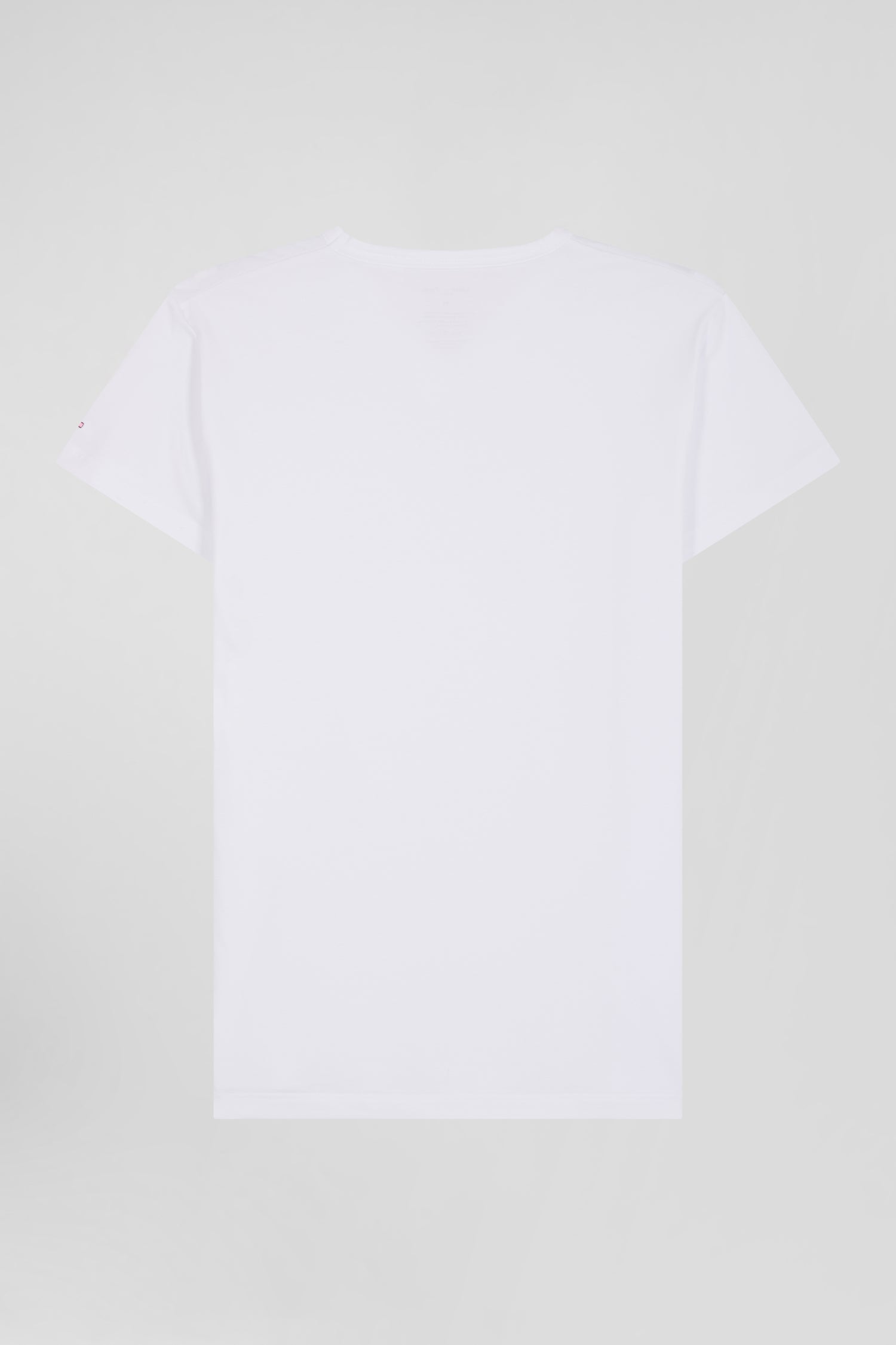 T-shirt en coton stretch blanc