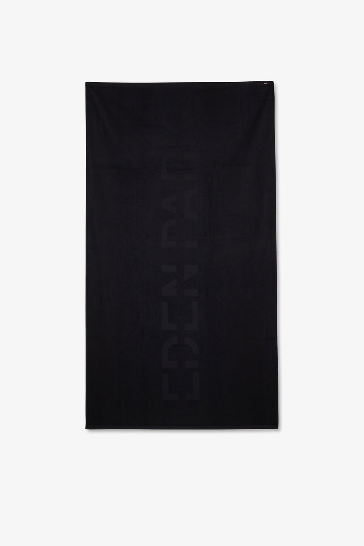 Navy blue beach towel