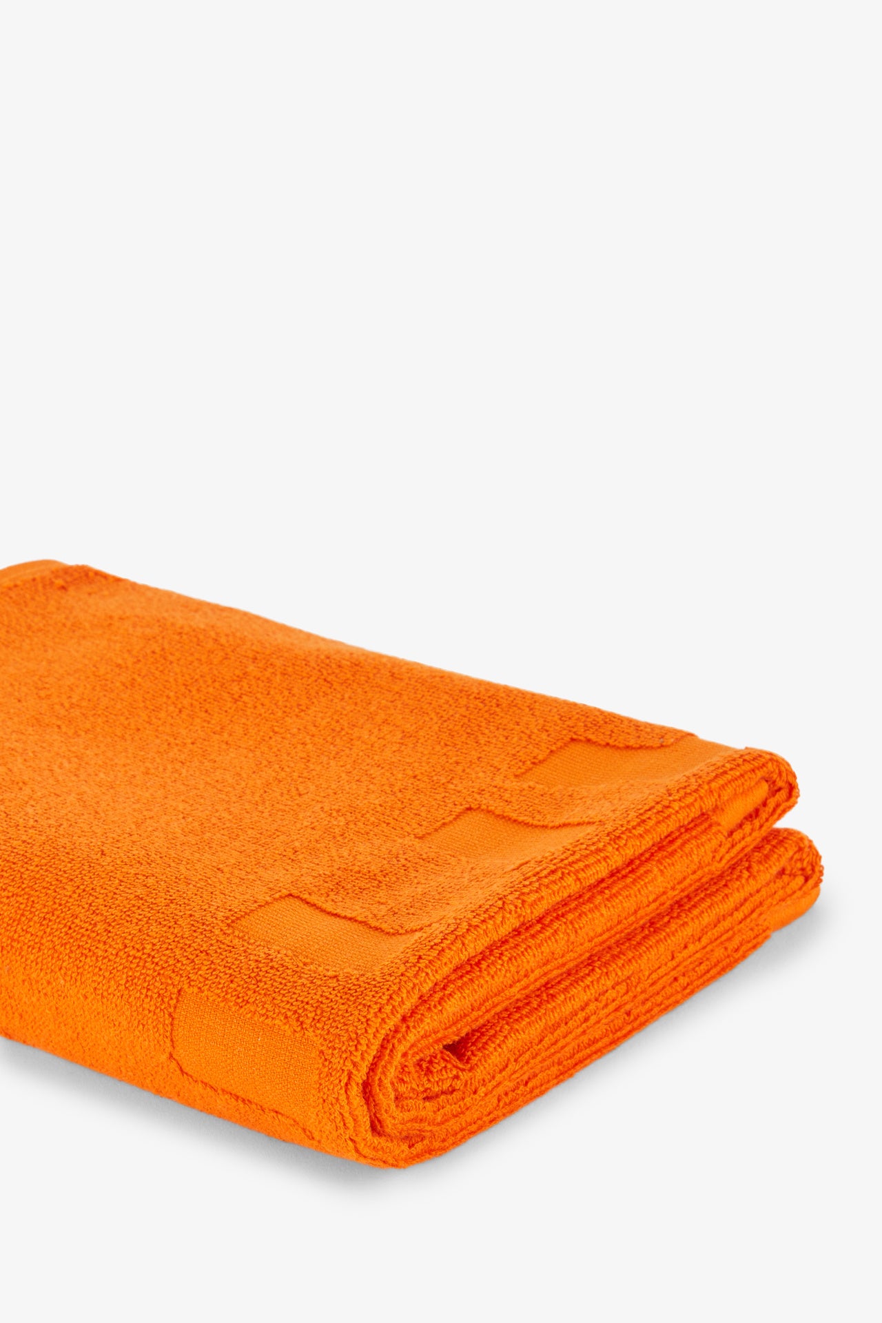 Serviette de sport orange