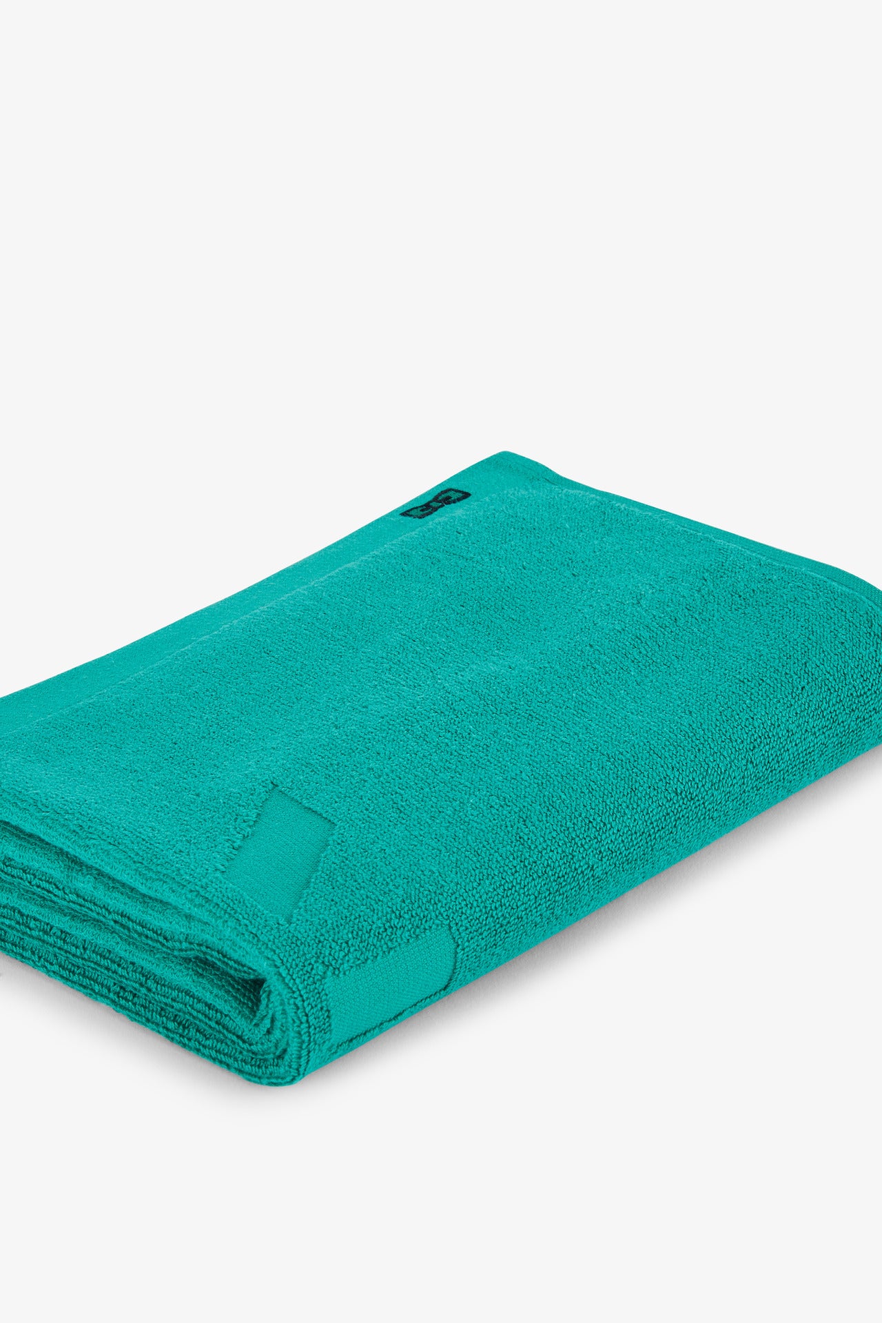 Small green sports towel