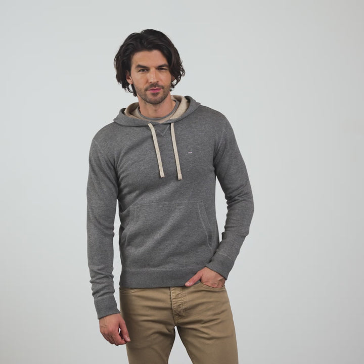 Pull eden park homme gris hot sale