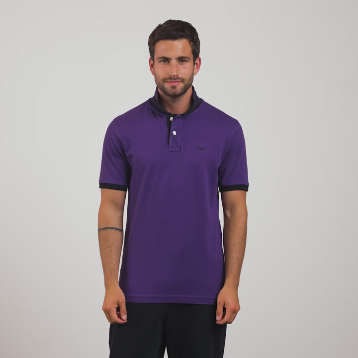 Polo lacoste shop femme violet