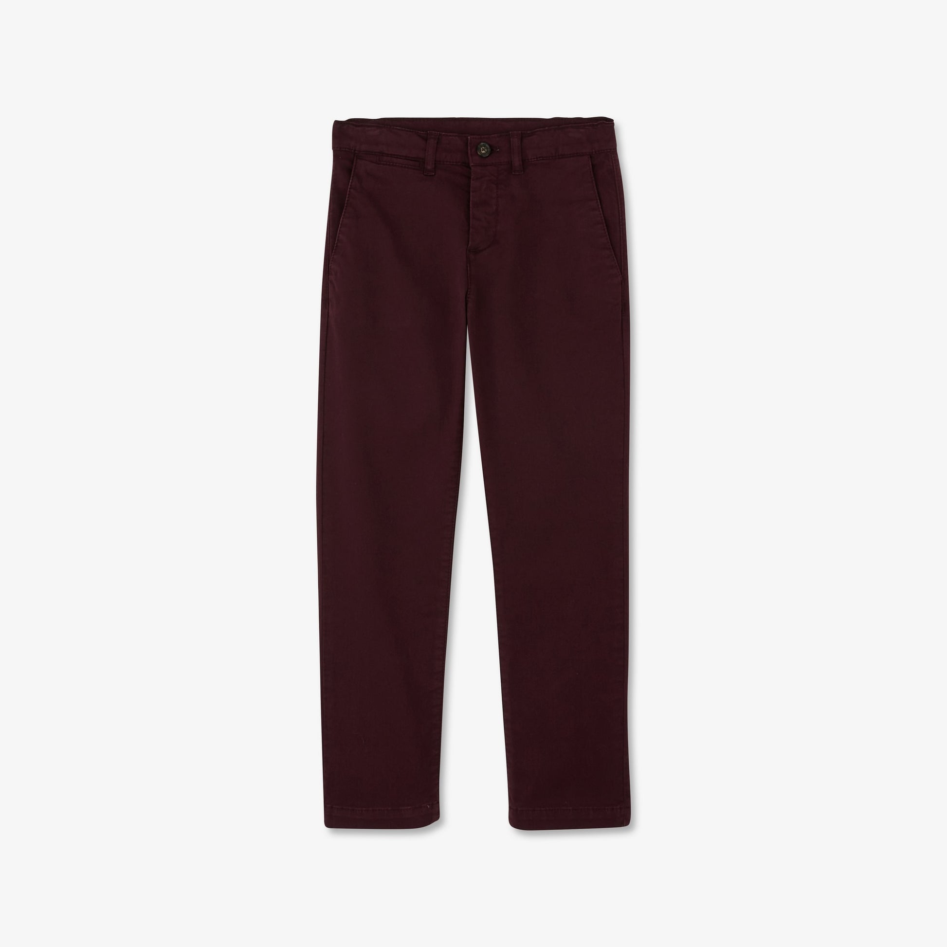 Pantalon best sale chino bordeaux