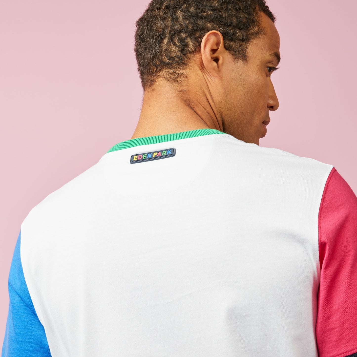 T-shirt blanc colorblock – Eden Park